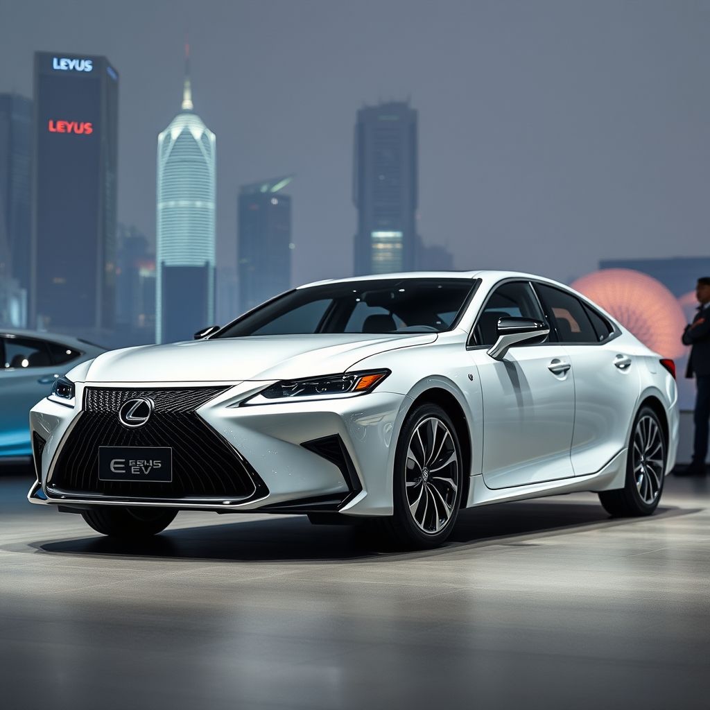 การเปิดตัว Lexus ES EV รุ่นใหม่ที่งาน Shanghai Auto Show 2025!